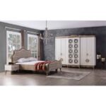 BALAT CREAMBEDROOM SET 180x200 BEDSTEAD